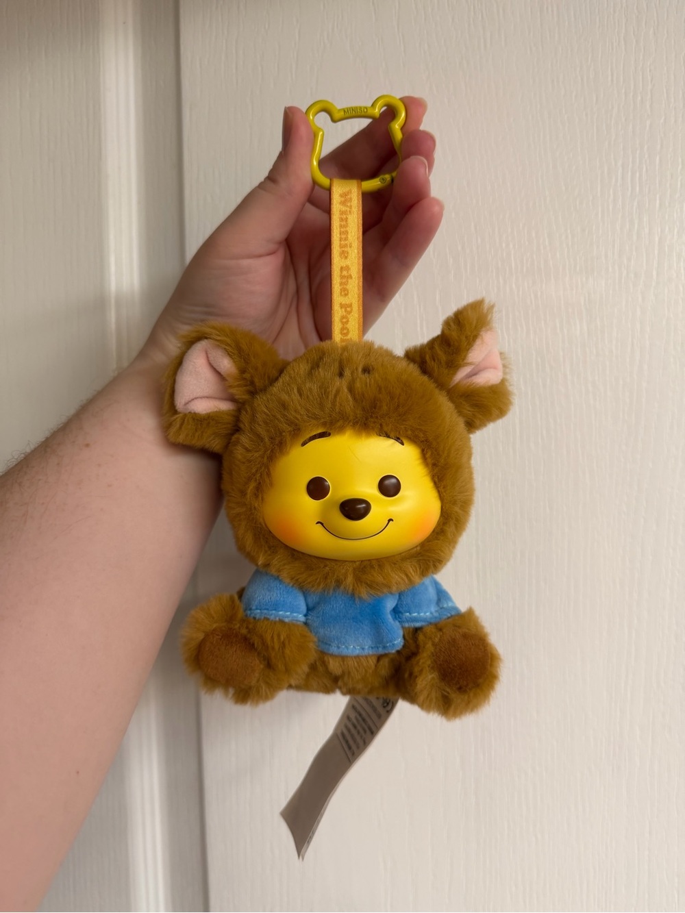 Disney Miniso Pooh Vinyl Plush Pendant- Roo
